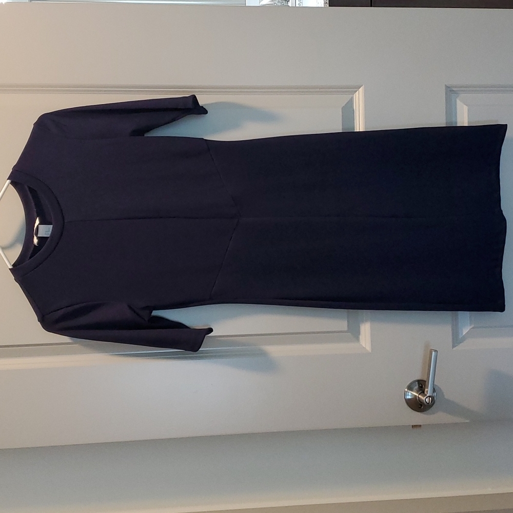 Navy Pencil Dress